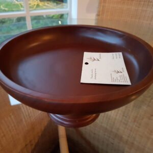 Mahogany Footed Bowl