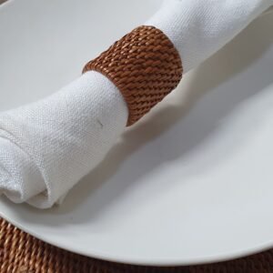 Individual Rattan Napkin Ring