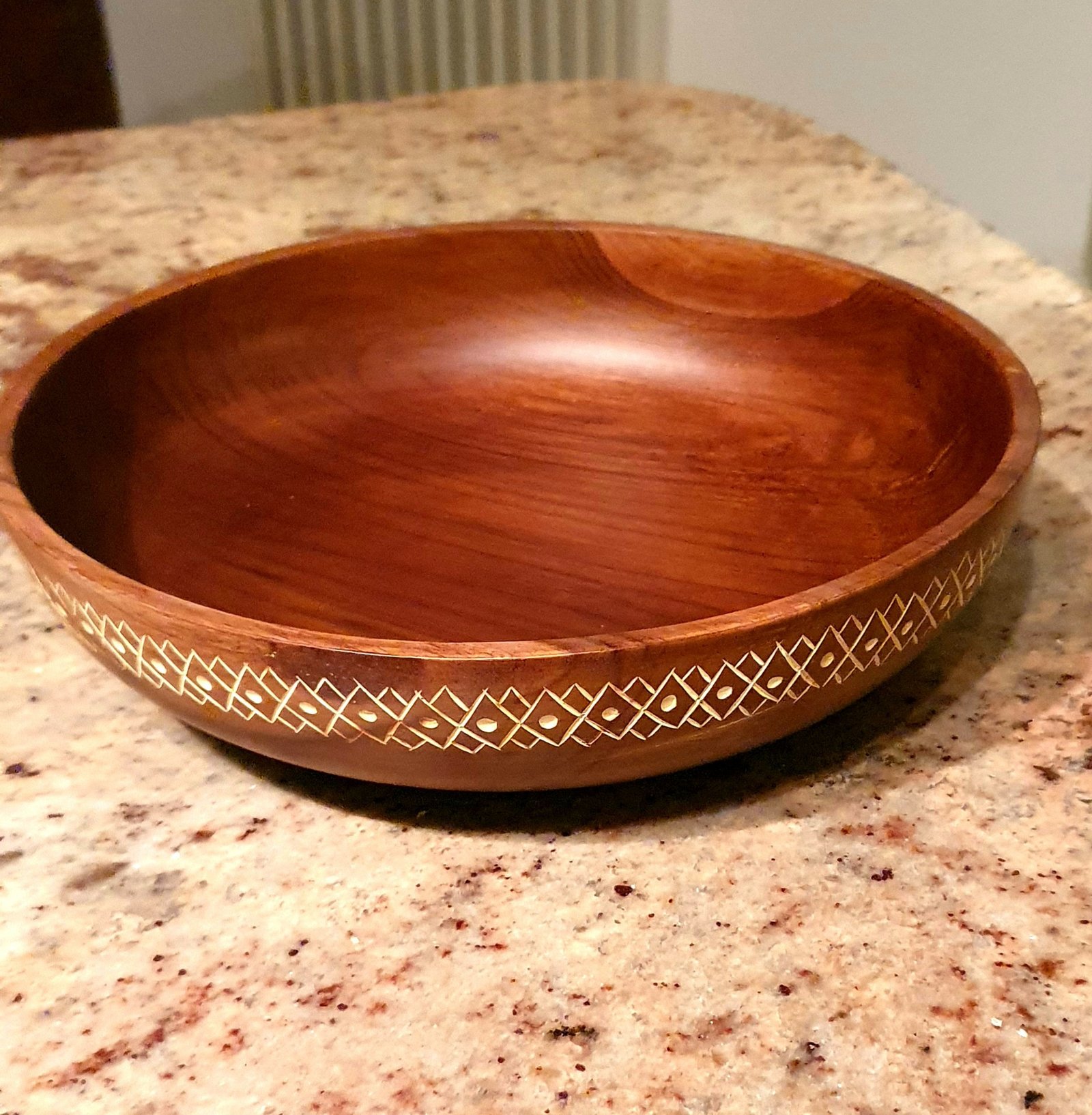 Balinese Ornament Timber bowl