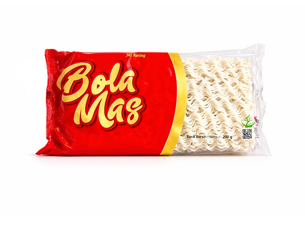 Bola Mas Dry Noodle 200 gr / (Pack of 20)