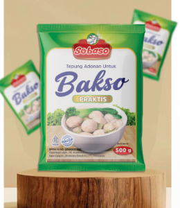 Sobaso Instant Flour Meatball mix (Green ) 500gr - (Pack of 25)